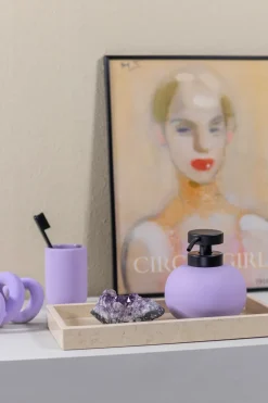 Portacepillos de dientes Lotus, Light moradoc