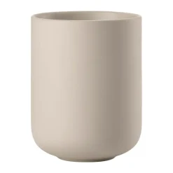 Portacepillos Sensu Ø7,4x9,5 cm, Sand