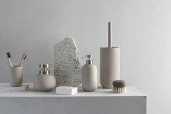 Portaescobillas baño Lotus, arena