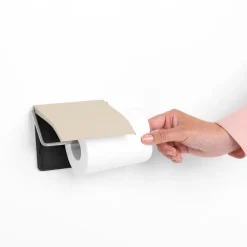 Portarrollos de papel higiénico Brabantia ReNew , Soft Beige