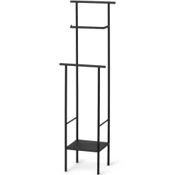 Portarrollos para papel higiénico Dora, Black