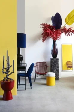 Portavelas Apple tree L 53 cm, Gris oscuro