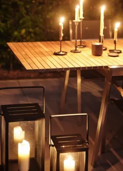 Portavelas Belfort, Anthracite H43 cm