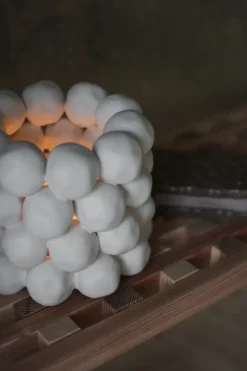 Portavelas Bright Ø17 cm, White