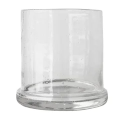 Portavelas Bubble Ø20 cm, Clear