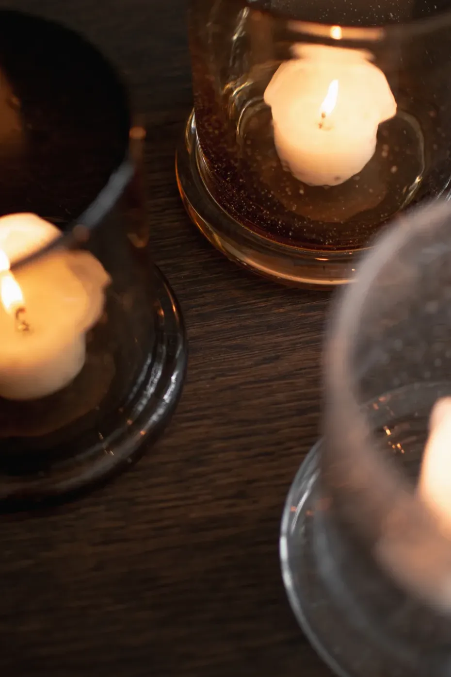 Portavelas Bubble Ø20 cm, Rust