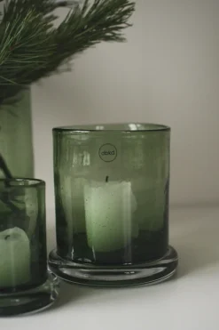 Portavelas Bubble Ø14 cm, Verde