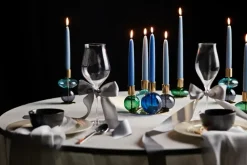 Portavelas Bubble 8 cm, Verde