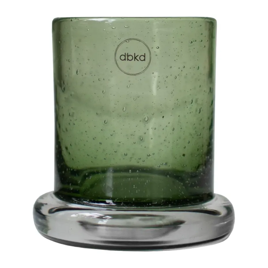 Portavelas Bubble Ø10 cm, Verde