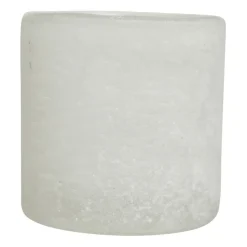 Portavelas Bungenäs Ø8 cm, blanco