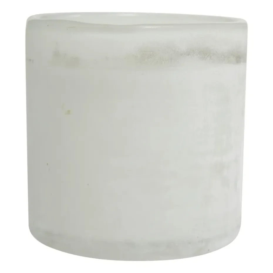 Portavelas Bungenäs Ø12,5 cm, blanco