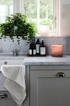 Portavelas Bungenäs Ø8 cm, marrón