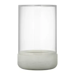 Portavelas Calma Ø12 cm, Light grey