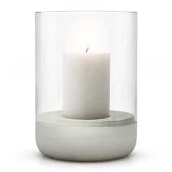 Portavelas Calma Ø15 cm, Light grey