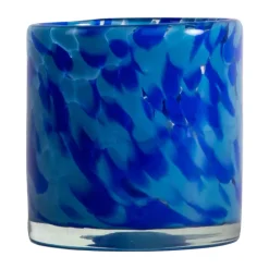 Portavelas Calore XS Ø10 cm, Azul multi