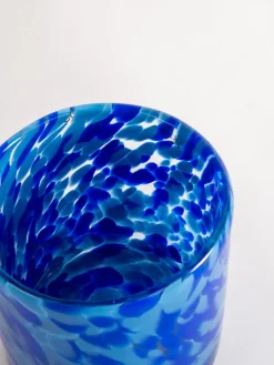 Portavelas Calore XS Ø10 cm, Azul multi