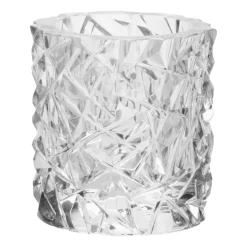 Portavelas Carat transparente, 7,9 cm