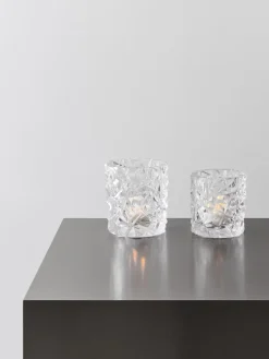 Portavelas Carat transparente, 9,2 cm