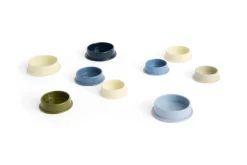 Portavelas Column Candleholder L 12,8 cm, Light blue