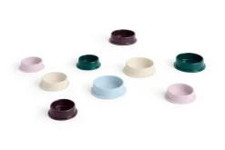 Portavelas Column Candleholder S 10 cm, Bordeaux