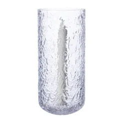 Portavelas Ernst con estampado, Ø11x25 cm