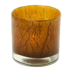 Portavelas Etna Ø10 cm, Marrón claro