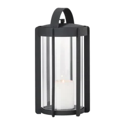 Portavelas Firefly Lanterna 25 cm, Black