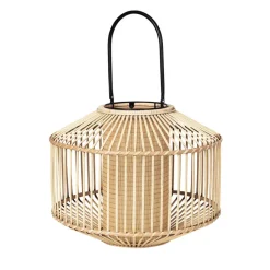 Portavelas Flax bambú, grande