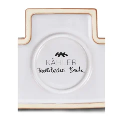 Portavelas Gingerbread grande 17 cm, Marrón