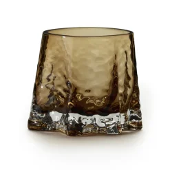 Portavelas Gry Ø8 cm, Cognac