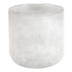 Portavelas Halde 10 cm, blanco