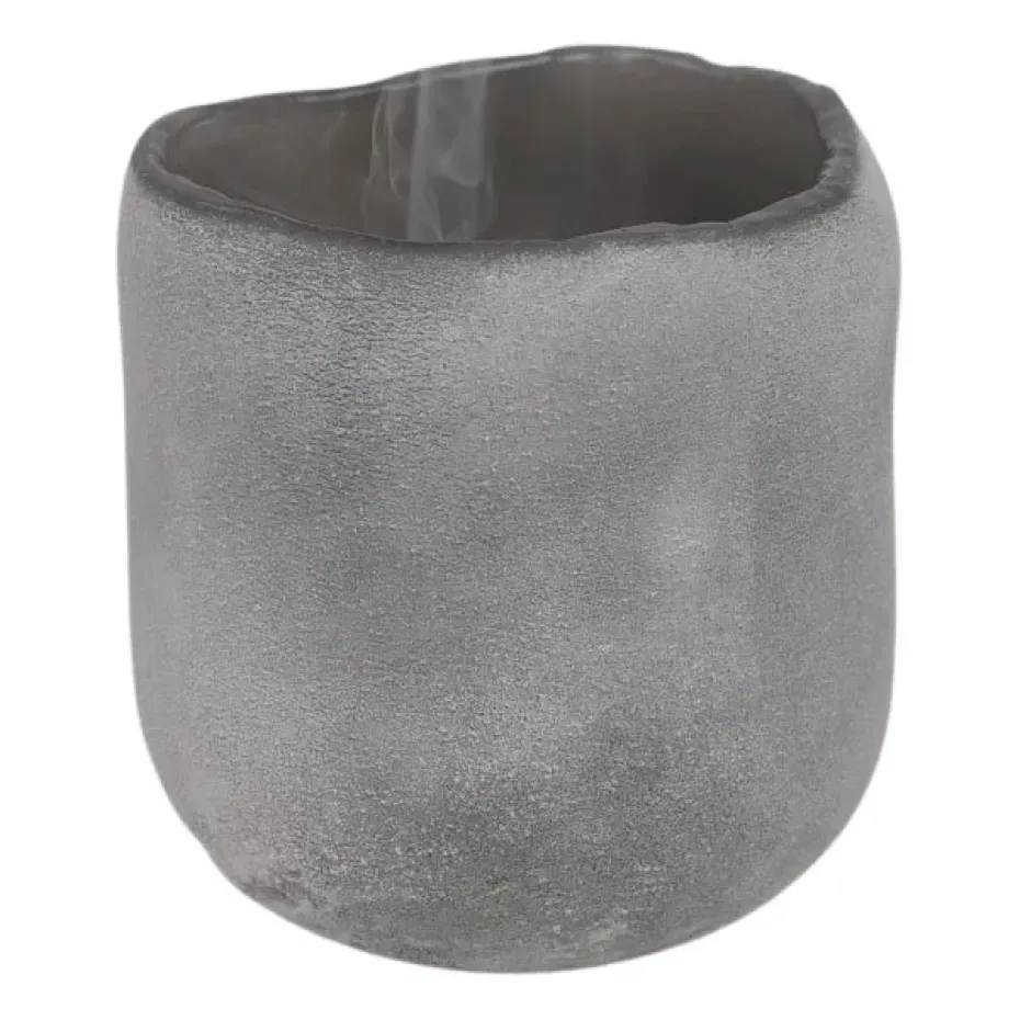 Portavelas Halde 8 cm, gris