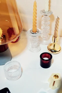 Portavelas Kastehelmi 64 mm, transparente