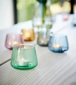 Portavelas Kusintha 7,5 cm 2 unidades, Rosa