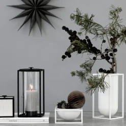 Portavelas Light'in, negro