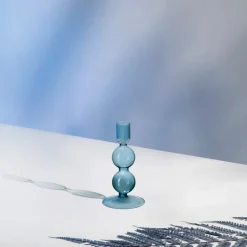 Portavelas Like home 13,5 cm, Ice