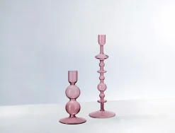 Portavelas Like home 13,5 cm, Grape