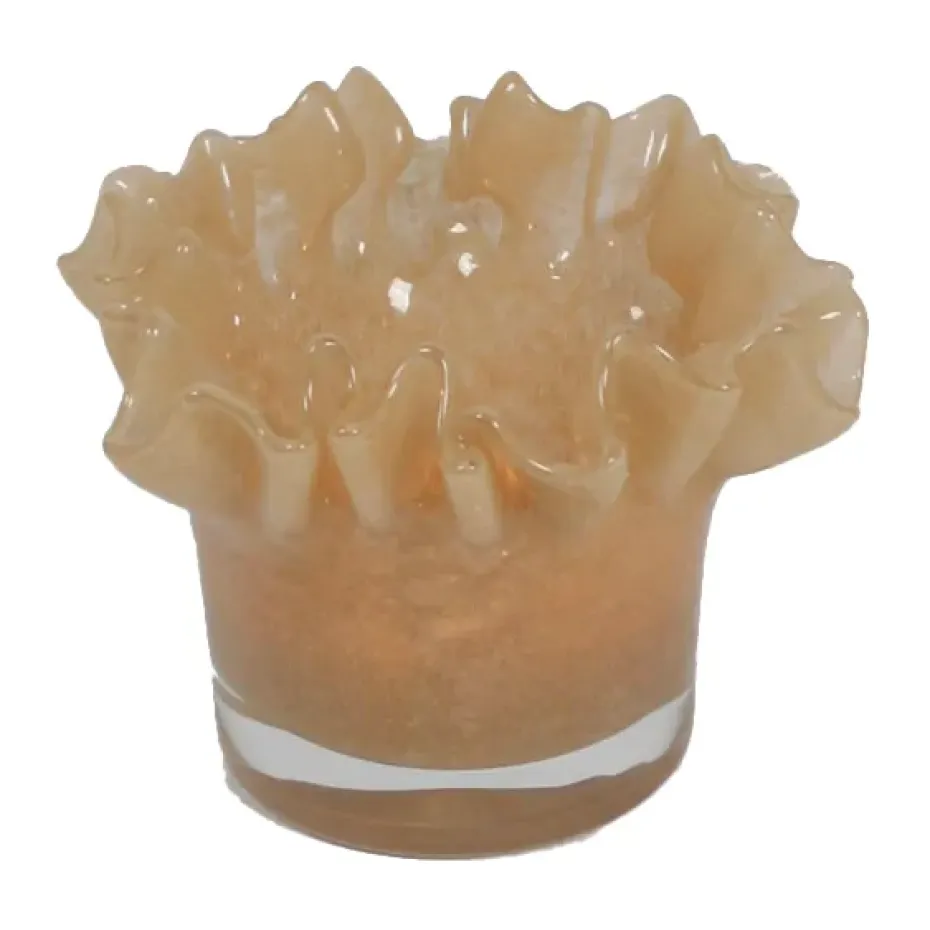 Portavelas Loa 14 cm, Beige