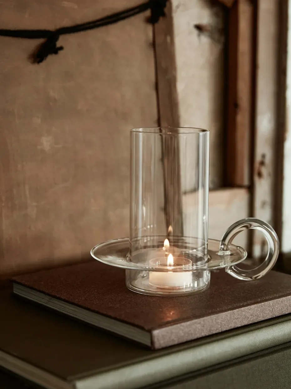 Portavelas Luce, Clear