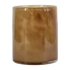 Portavelas Lyric L, marrón