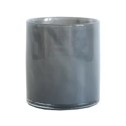 Portavelas Lyric M, gris oscuro