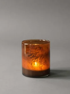 Portavelas Lyric M, marrón oscuro