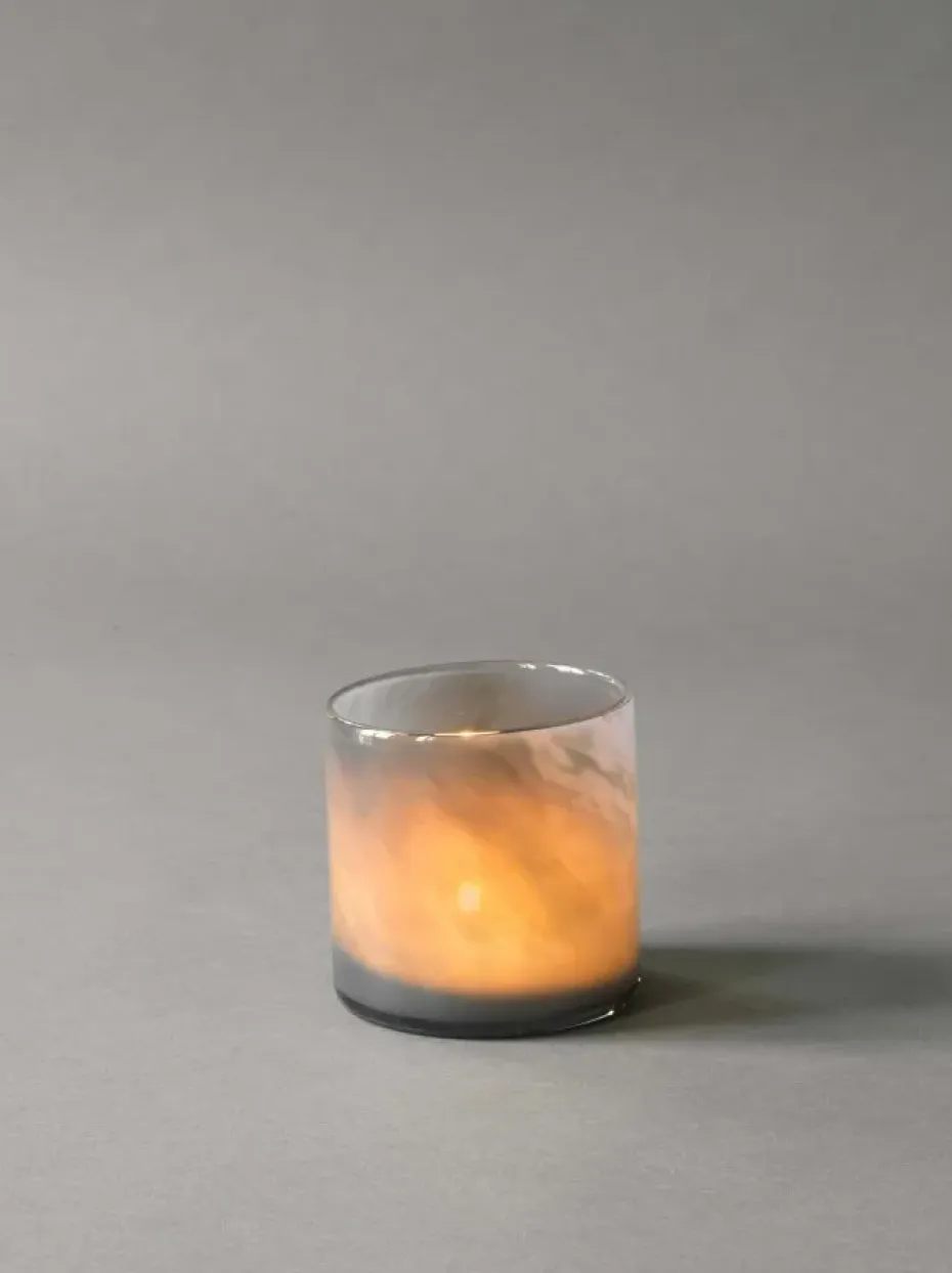 Portavelas Lyric S, gris oscuro