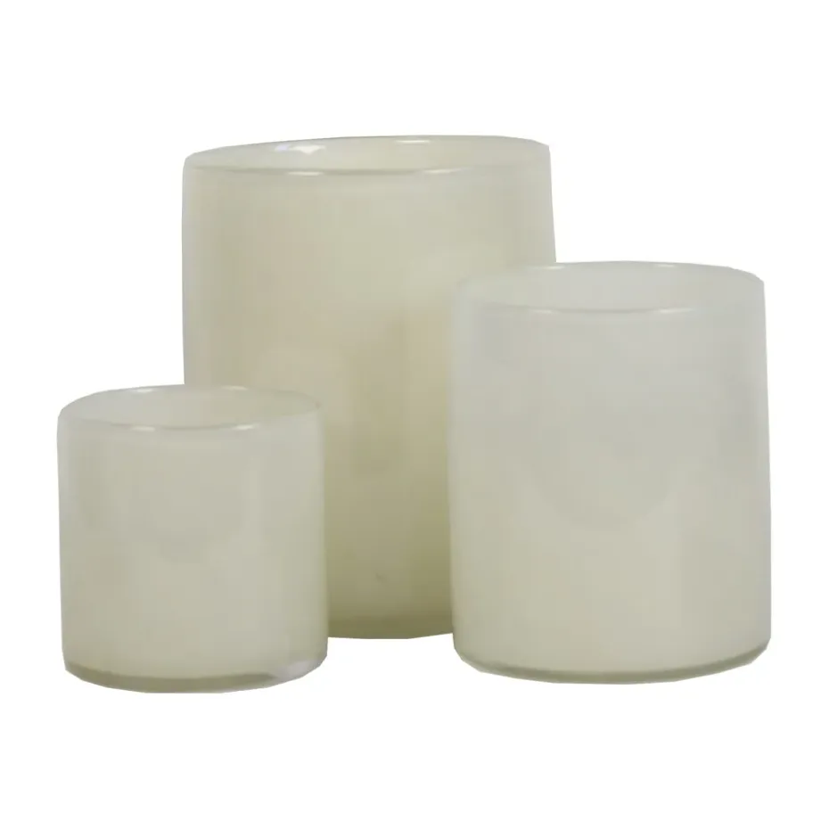 Portavelas Lyric S, Linen (blanco)