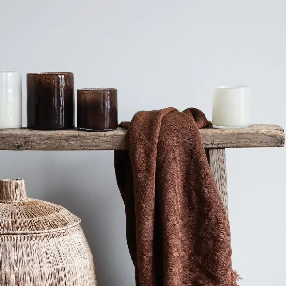 Portavelas Lyric S, Linen (blanco)