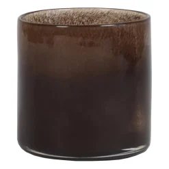 Portavelas Lyric XS, marrón oscuro