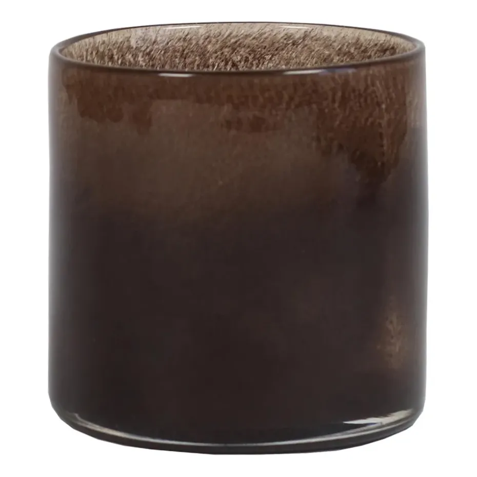 Portavelas Lyric XS, marrón oscuro