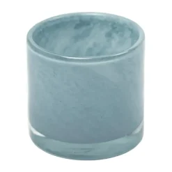 Portavelas Nilla 10 cm, Azul claro