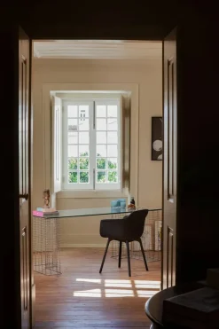 Portavelas Nilla 10 cm, Azul claro