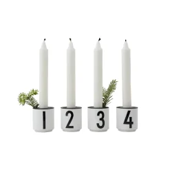 Portavelas para taza de espresso/jarrón favorito 4 unidades, small